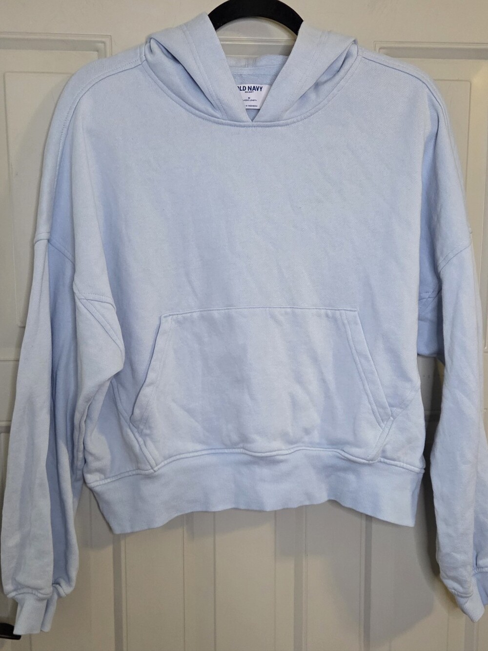 Old Navy Pale Blue Women's Hoodie Sweatshirt